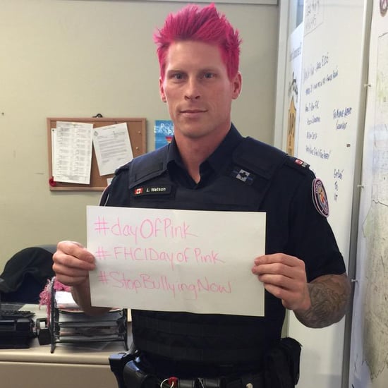 Toronto Police Officer Dyes His Hair Pink