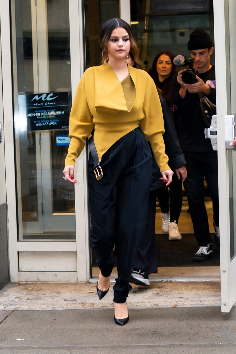 Selena Gomez Wearing Proenza Schouler in NYC