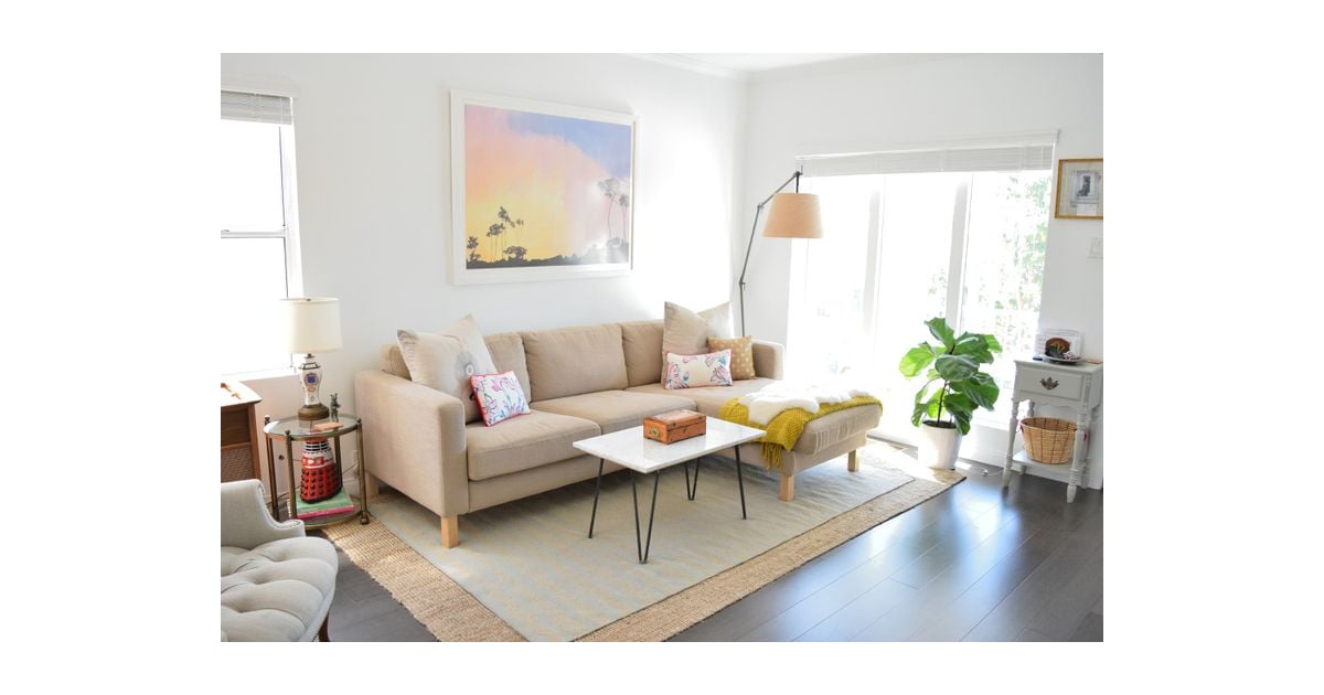 Couch ExpensiveLooking Ikea Furniture POPSUGAR Home Photo 3
