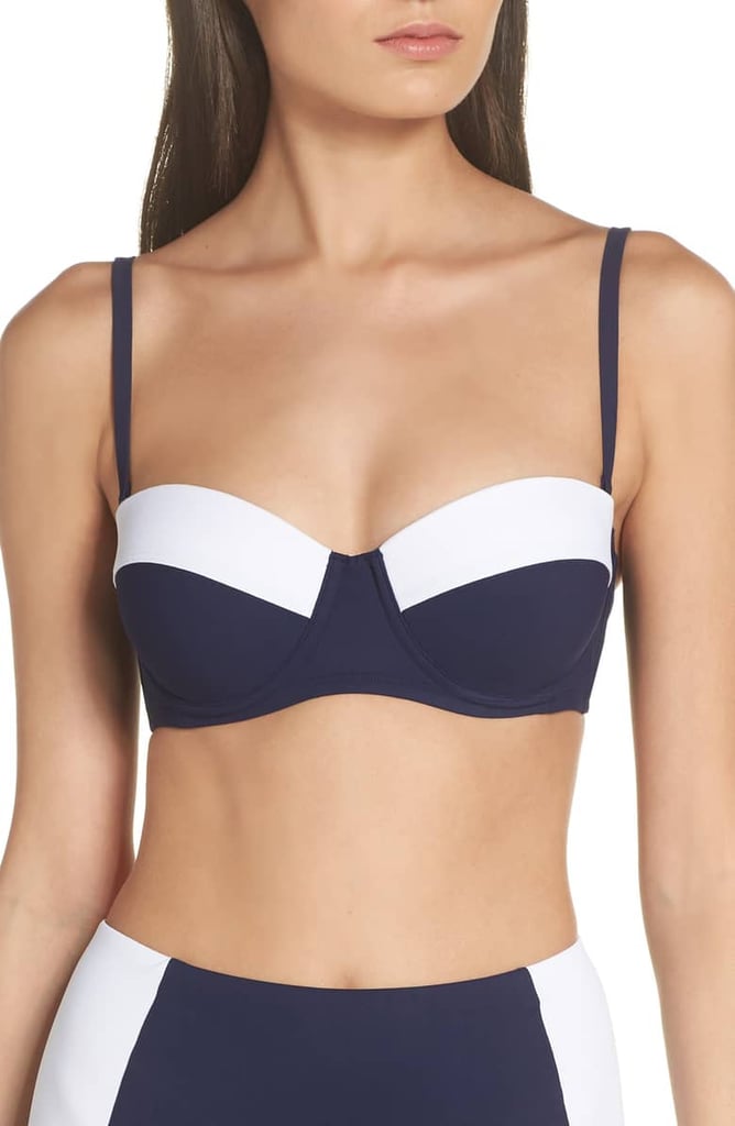 Tory Burch Lipsi Underwire Bikini Top (UPF 50)