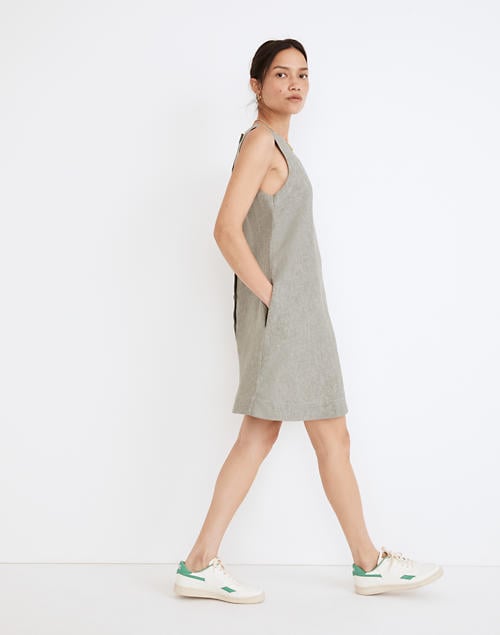 Madewell Linen-Cotton Tank Mini Dress