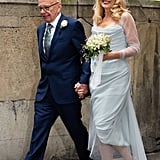 Jerry Hall's Wedding Dress at Rupert Murdoch Wedding | POPSUGAR Fashion
