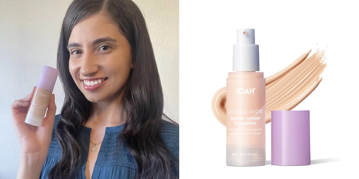 Joah Beauty Crystal Glow PeptideInfused Foundation Review POPSUGAR