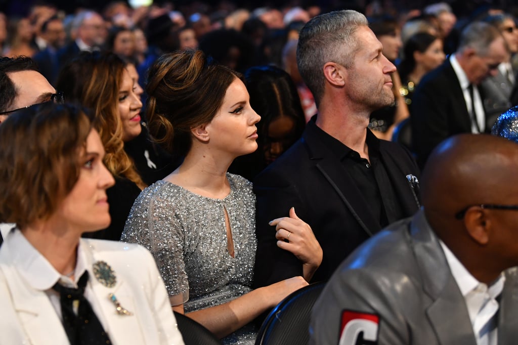 Lana Del Rey and Sean Larkin at the 2020 Grammys