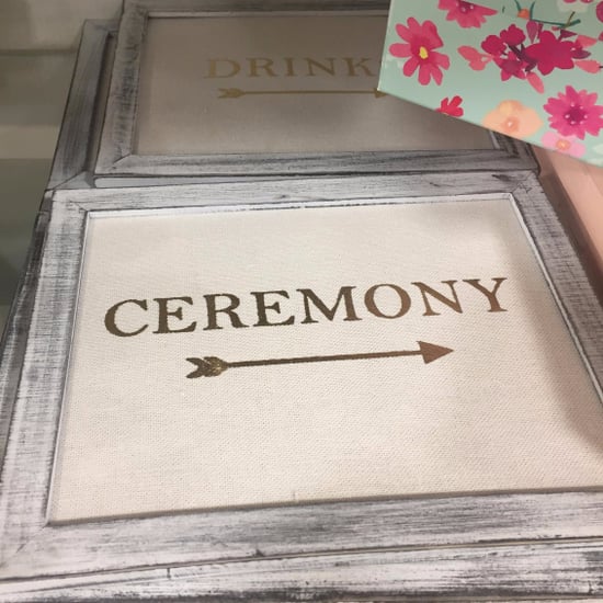 HomeGoods Wedding Decor