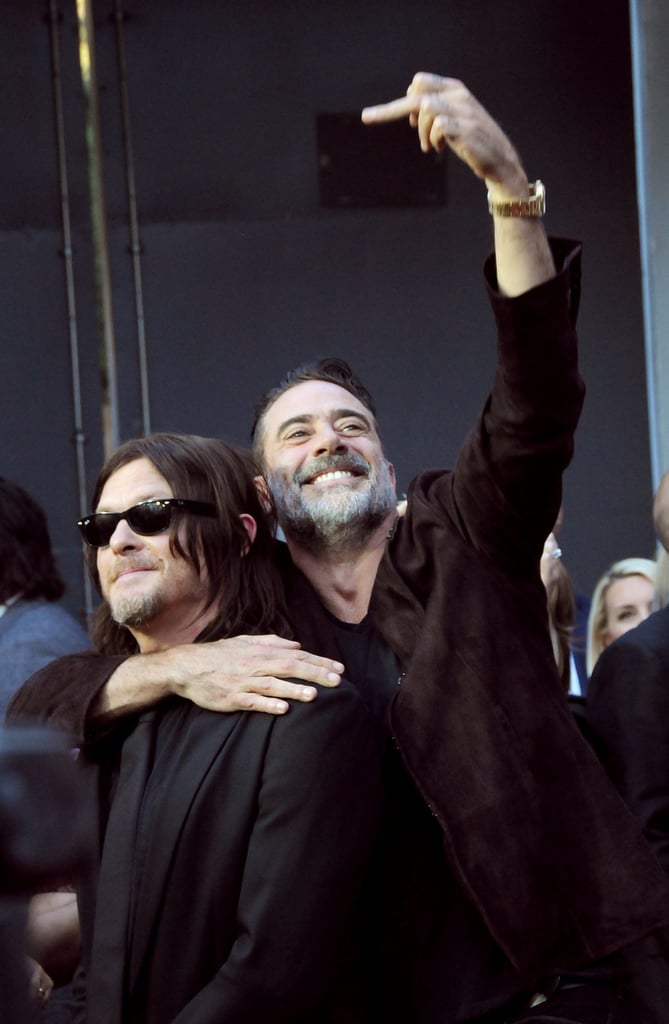 Jeffrey Dean Morgan and Norman Reedus on Red Carpet 2017