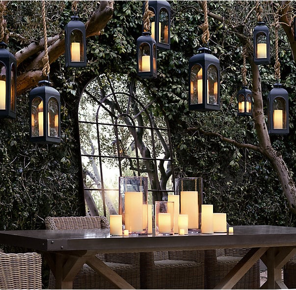 Indoor/Outdoor Flameless Candle Votive Set (15) Cozy Home