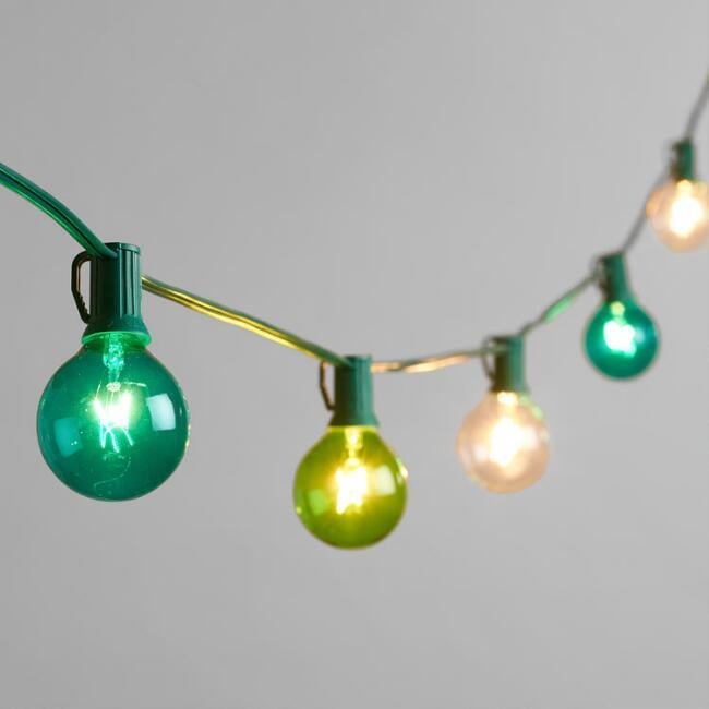 World Market Seaside-Colored Bulb String Lights