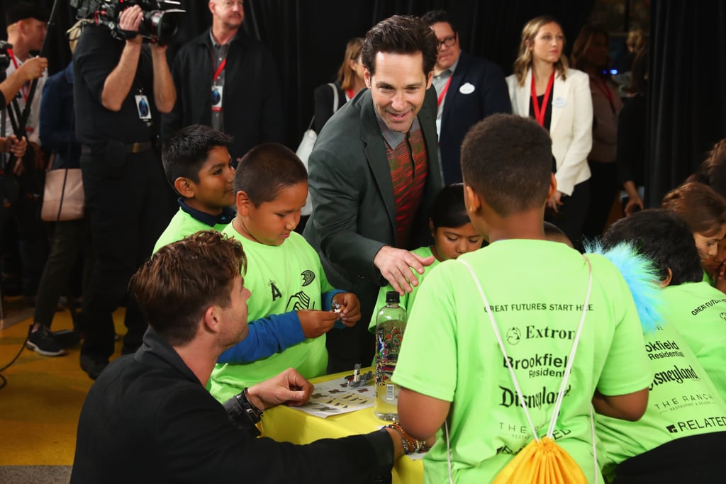 Avengers Cast at Disneyland For Charity Donation April 2019