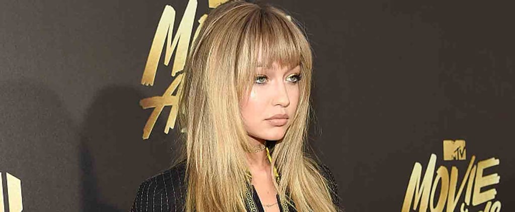 Gigi Hadid Bangs MTV Movie Awards 2016