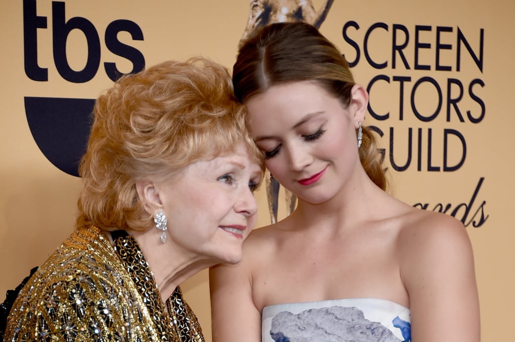 Billie Lourd, Carrie Fisher, Debbie Reynolds at SAG Awards