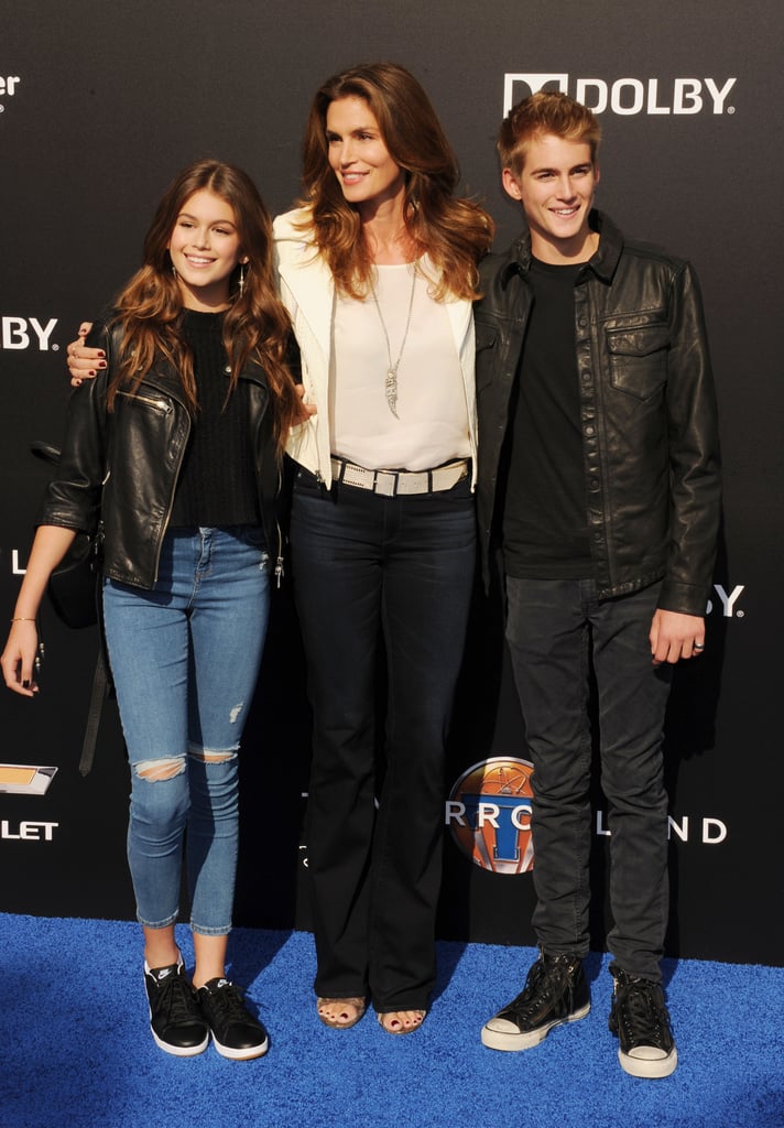 A family who wears leather together stays together. And a girl who rocks this wardrobe staple at such a young age no doubt has a bright fashion future ahead of her.