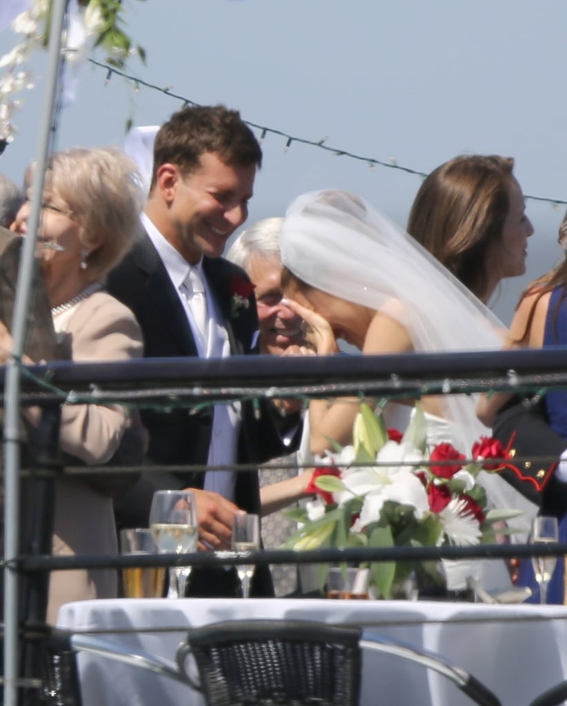 Bradley Cooper and Sienna Miller Kiss During Wedding Scene
