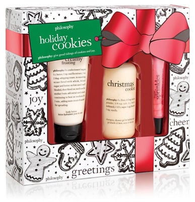 Philosophy Three-Piece Holiday Cookies Set ($24)