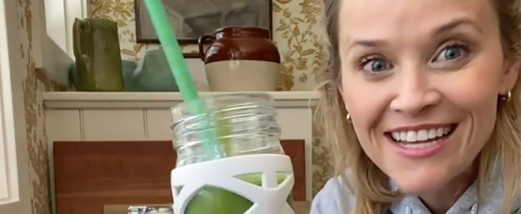 Reese Witherspoon's Green Smoothie Recipe on Instagram