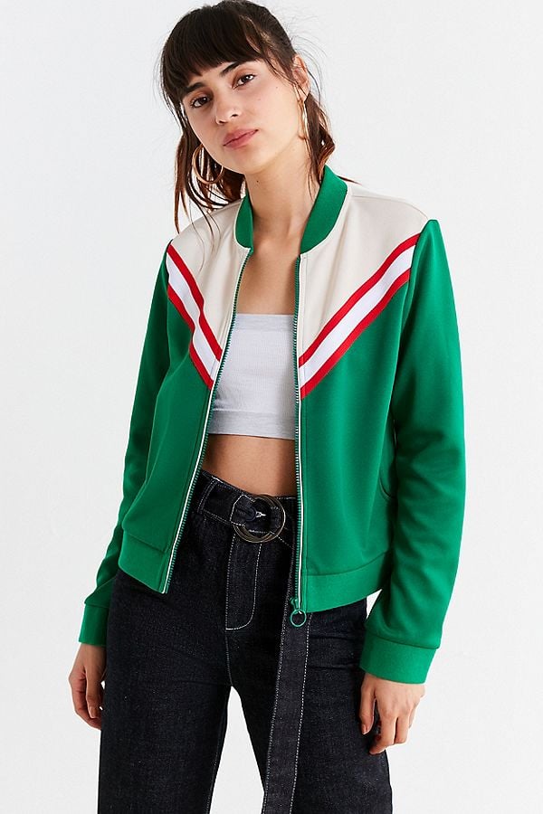 Urban Outfitters Piper Striped Track Jacket
