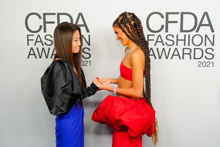 Law Roach Talks About Zendaya's Vera Wang CFDA Awards Look | POPSUGAR