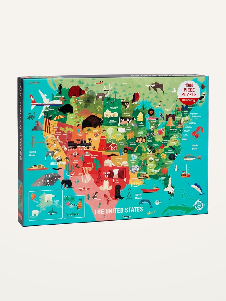 Mudpuppy&#153 The United States 1000-Piece Puzzle for the Family