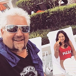 Ayesha Curry Explains the Pizza Swimsuit Selfie With Guy Fieri