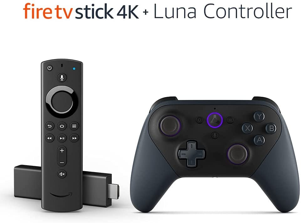 Fire TV Gaming Bundle With Fire TV Stick 4K and Luna Controller