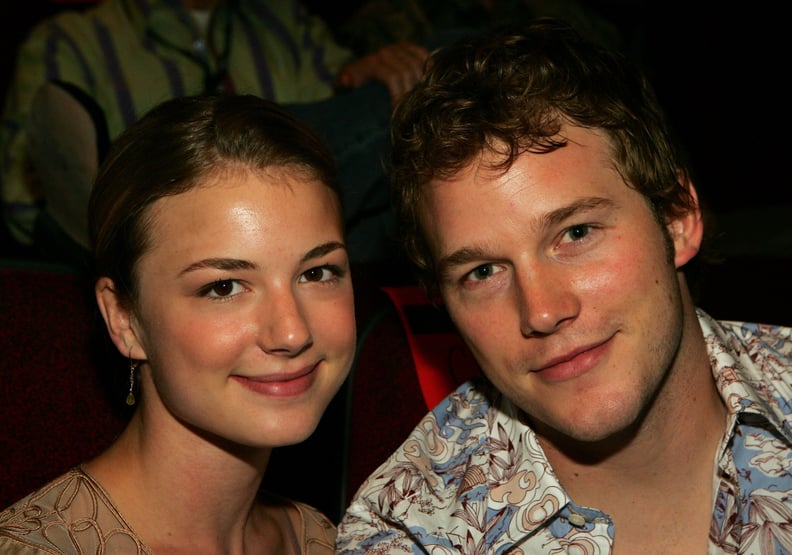 Emily VanCamp and Chris Pratt