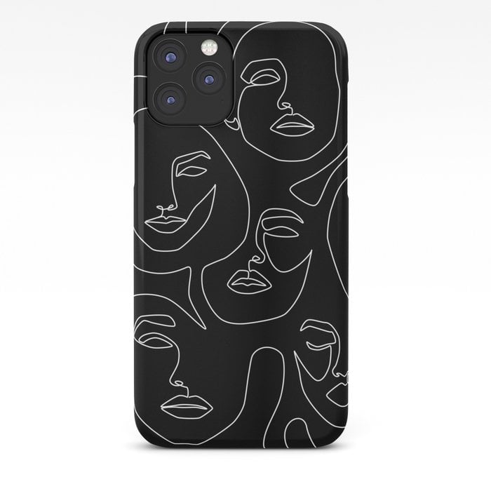 Faces in Dark iPhone Case