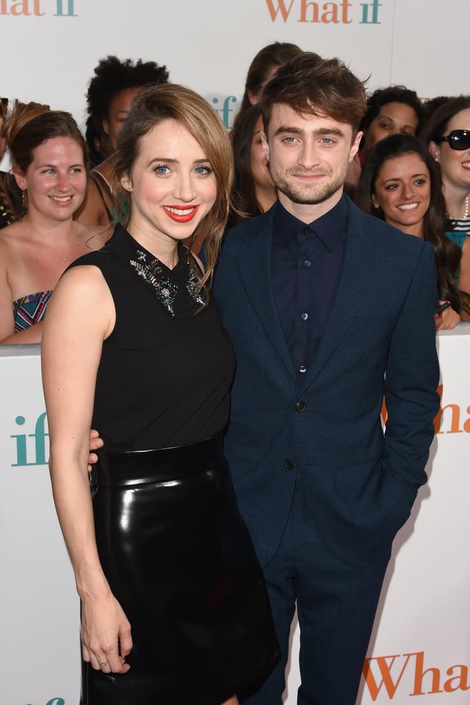 Daniel Radcliffe and Zoe Kazan attended the NYC screening of What If on Monday night.