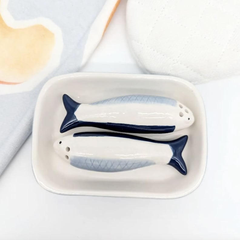 A Salt and Pepper Shaker Set