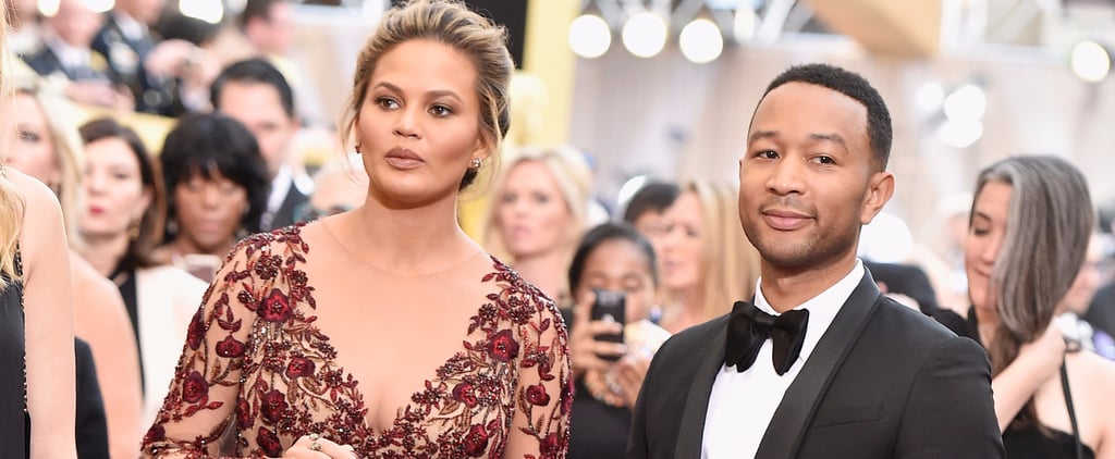Chrissy Teigen Red Dress