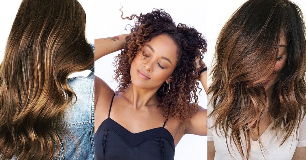 Popsugar On Flipboard 20 Spring Hair Color Ideas For Brunettes