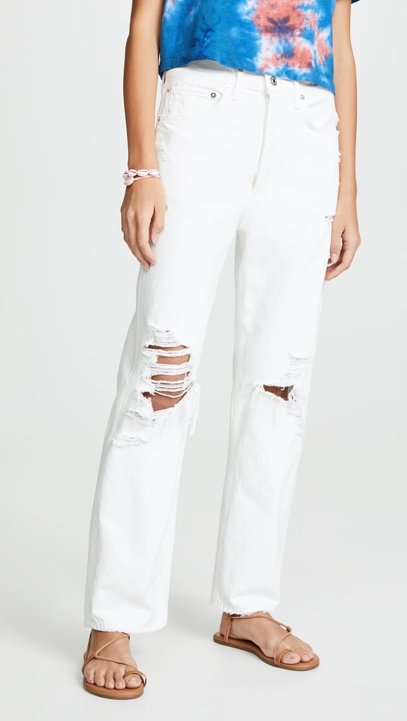 white jeans 90s