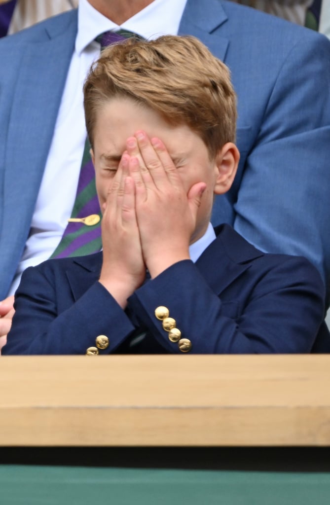 Princess Charlotte and Prince George at Wimbledon 2023
