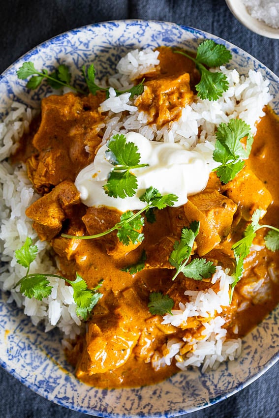 Slow-Cooker Butter Chicken