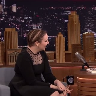 Lena Dunham on The Tonight Show January 2015 | Video