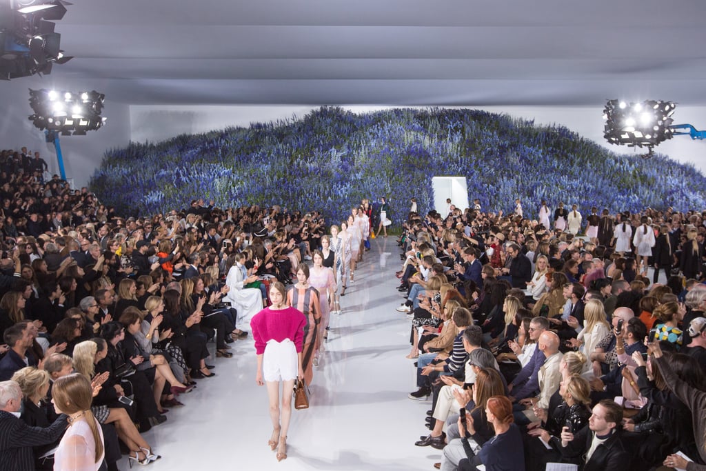 Models Took the Runway in Floaty, Pastel Designs