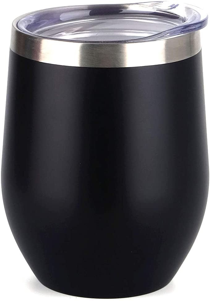 SUNWILL Vacuum Insulated Wine Tumbler Black Friday Food Deals and