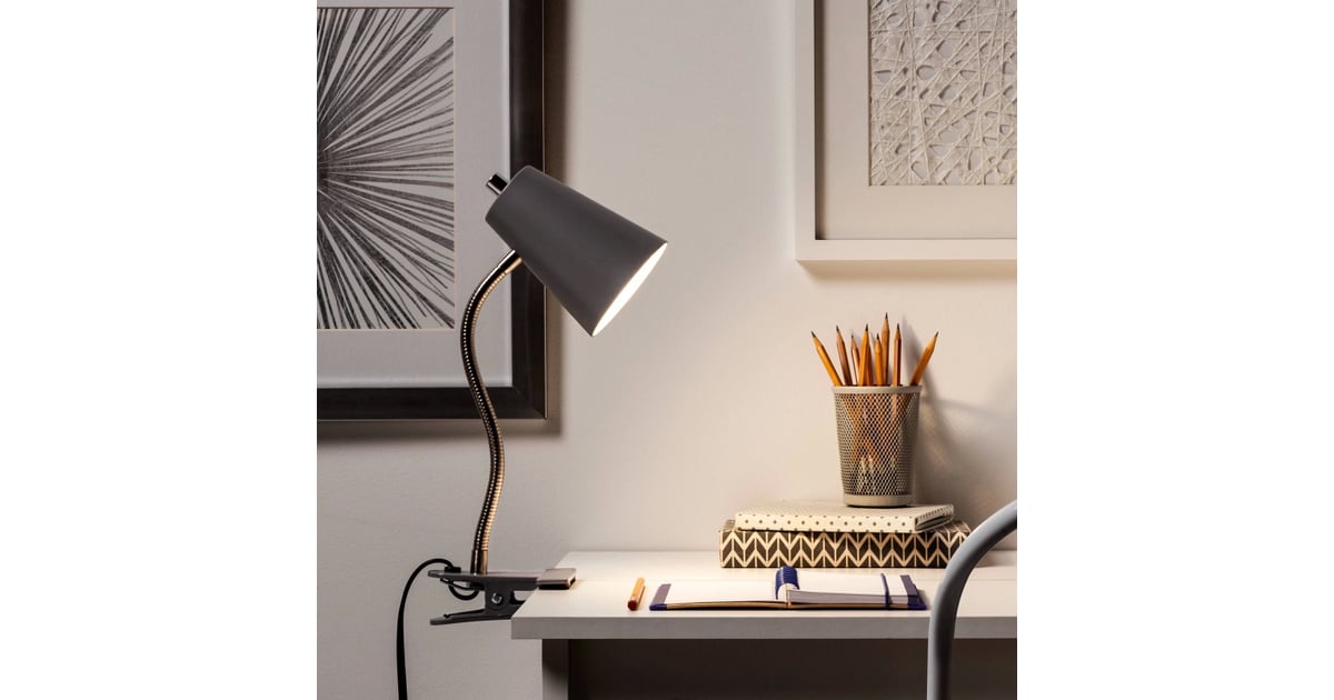 LED Clip Table Lamp With Cord Best Target Decor Under 50 POPSUGAR