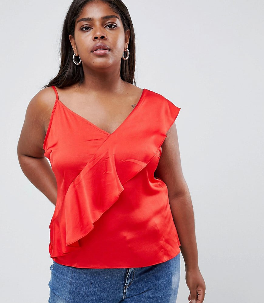 Glamorous Cami Top With Ruffle Layer