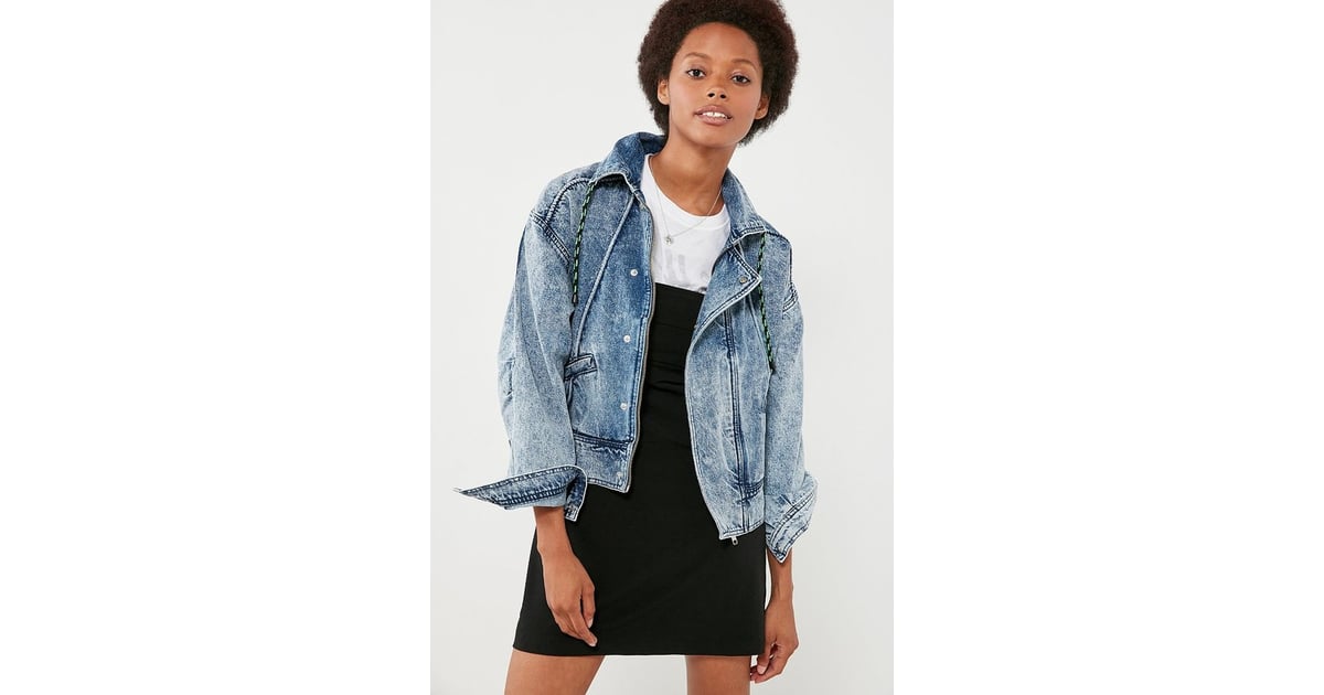 Bdg Acid Wash Zip Denim Jacket 19 Nostalgic Picks From Urban Outfitters That Will Seriously Take You Back To The 90s Popsugar Fashion Photo 6