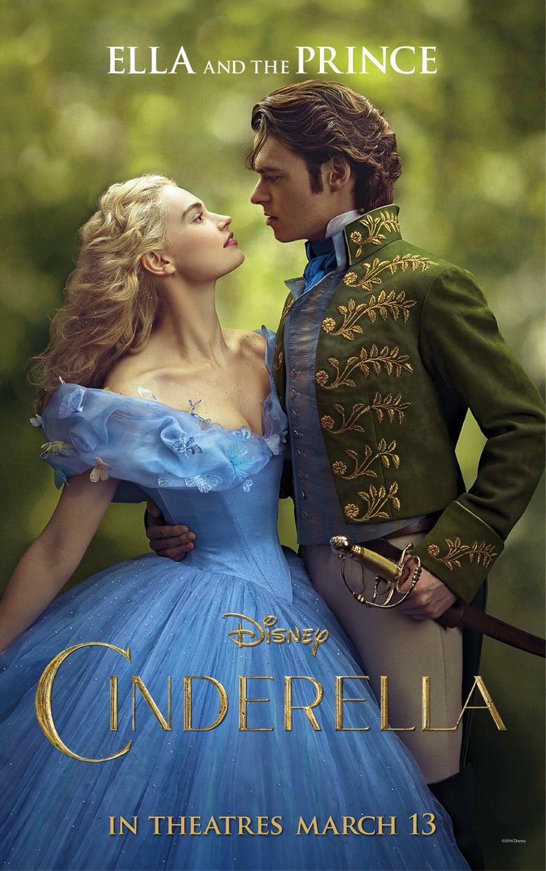 Cinderella Movie Poster With Lily James and Richard Madden