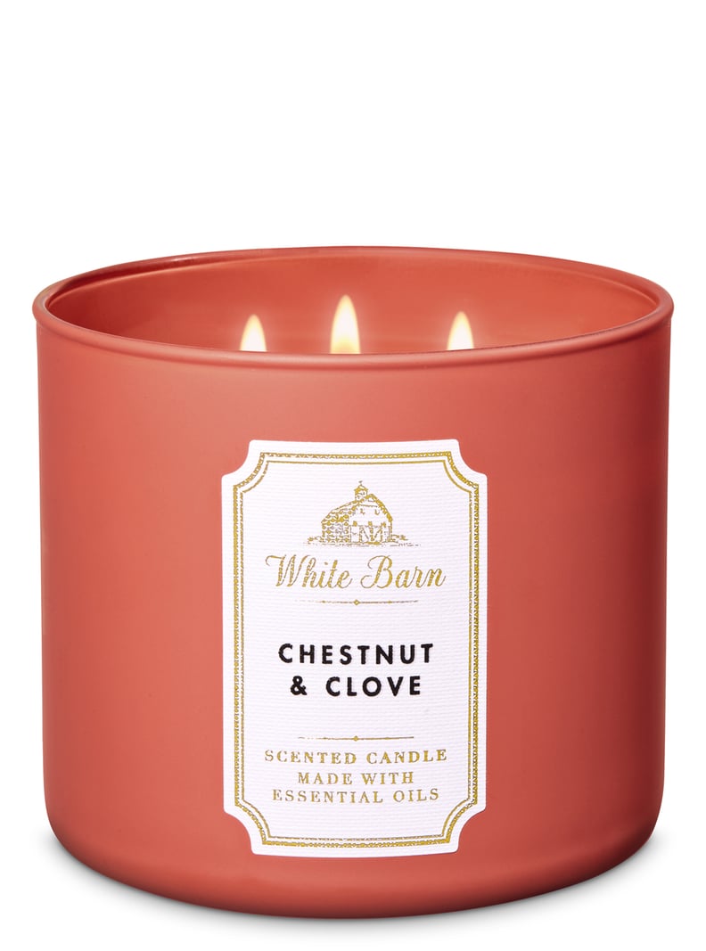 Bath and Body Works Chestnut and Clove 3-Wick Candle