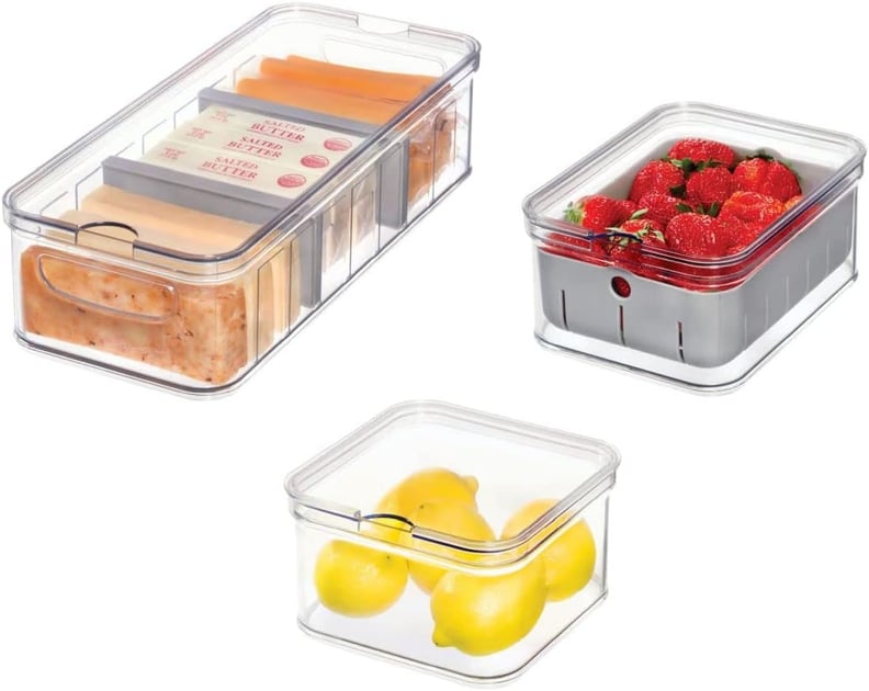 Best Refrigerator Food Storage Organizer Bin Set