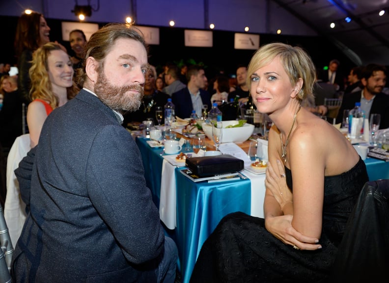 Zach Galifianakis and Kristen Wiig