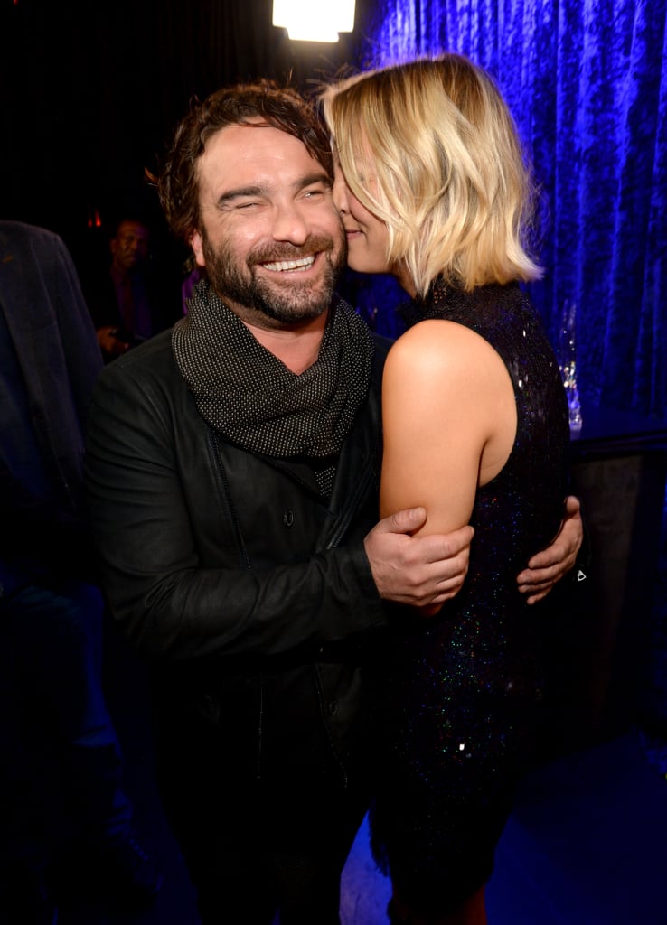 Kaley Cuoco Johnny Galecki at People's Choice Awards 2016