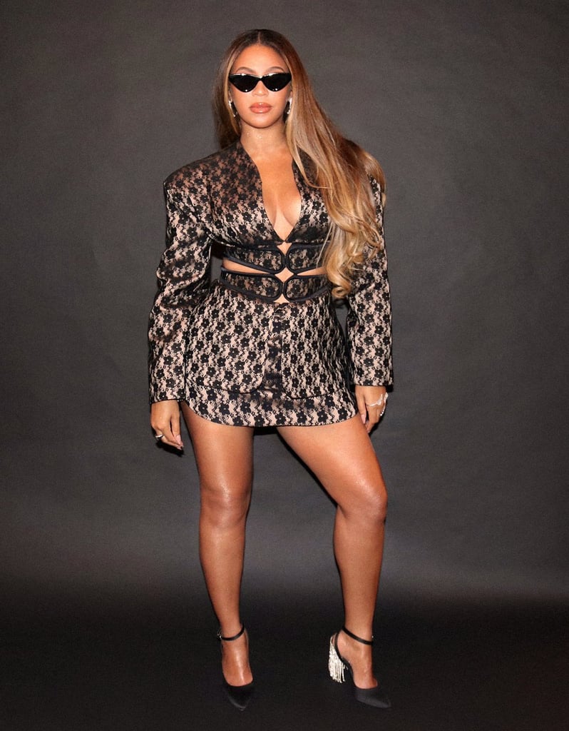 Beyoncé S Fringe Area Heels Will Stop You In Your Tracks Popsugar Fashion