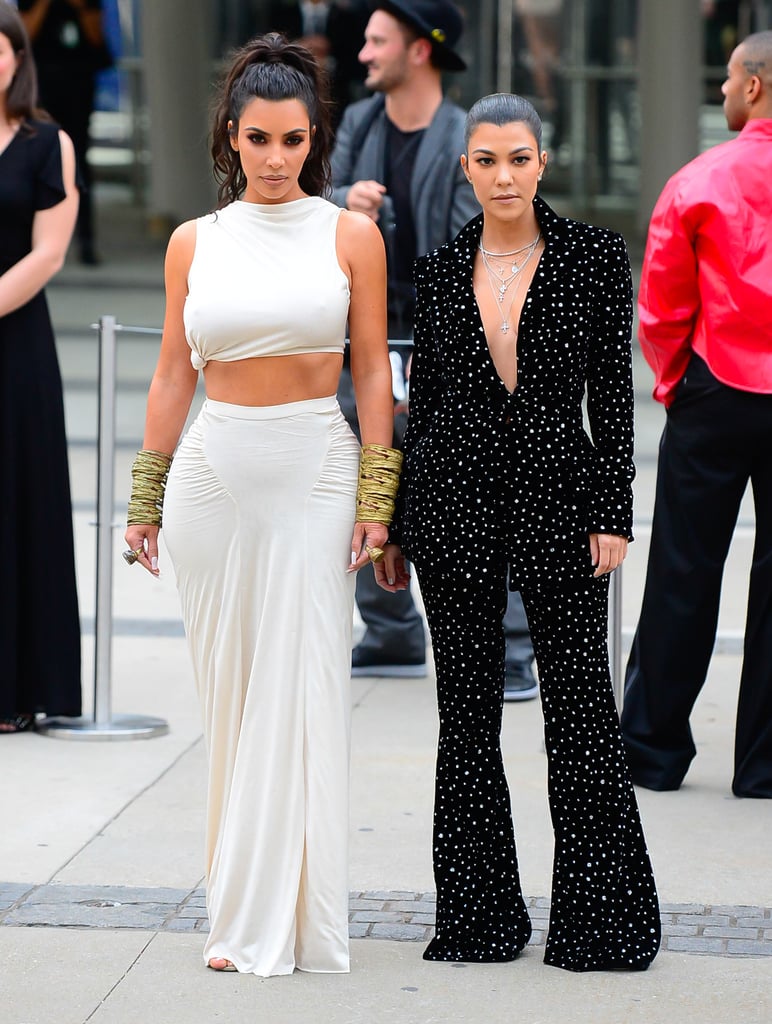 Kourtney Kardashian Christian Siriano Suit CFDA Awards 2018