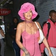 Well Hello There, Legs! Rihanna Stuns in Slitted Slip Dress For Date With A$AP Rocky