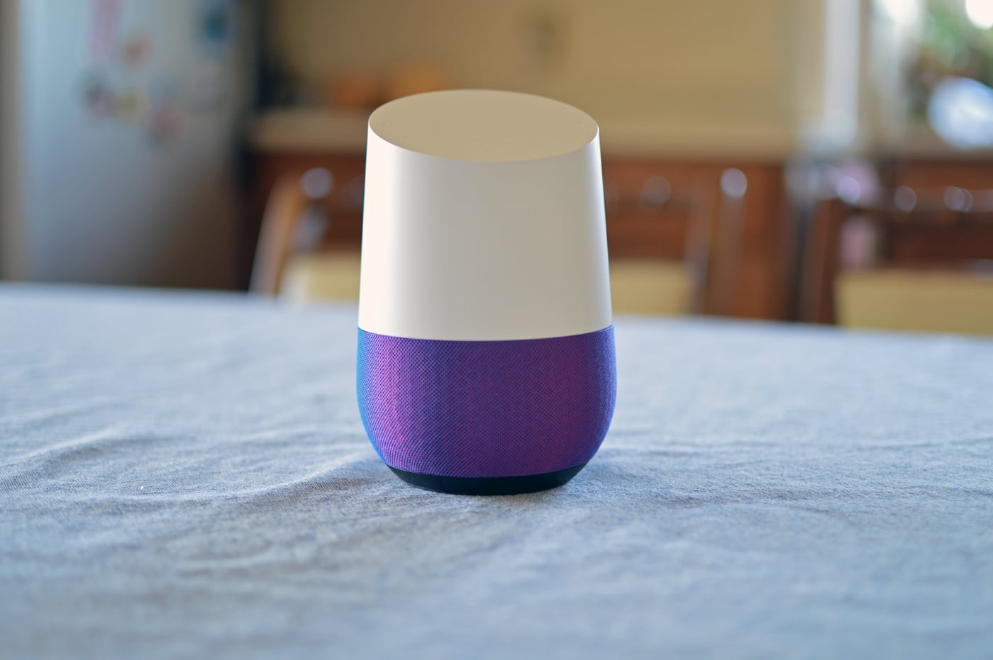 Google home top base purple