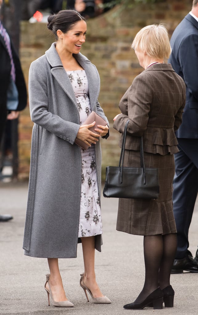 Meghan Markle's Gray Coat 2018