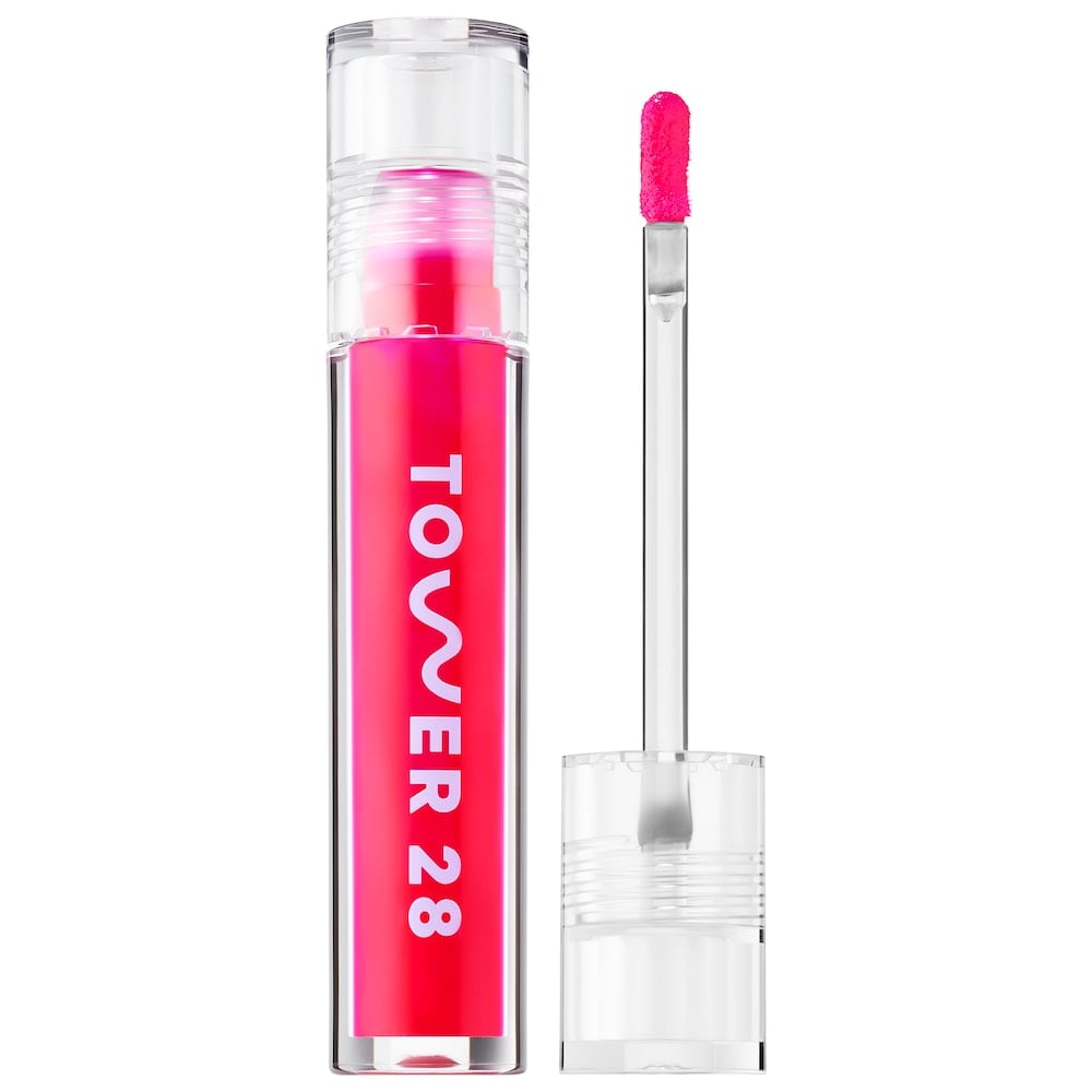 最佳素食唇彩:Tower28 Beauty Clean ShineOn Jelly Lip Gloss